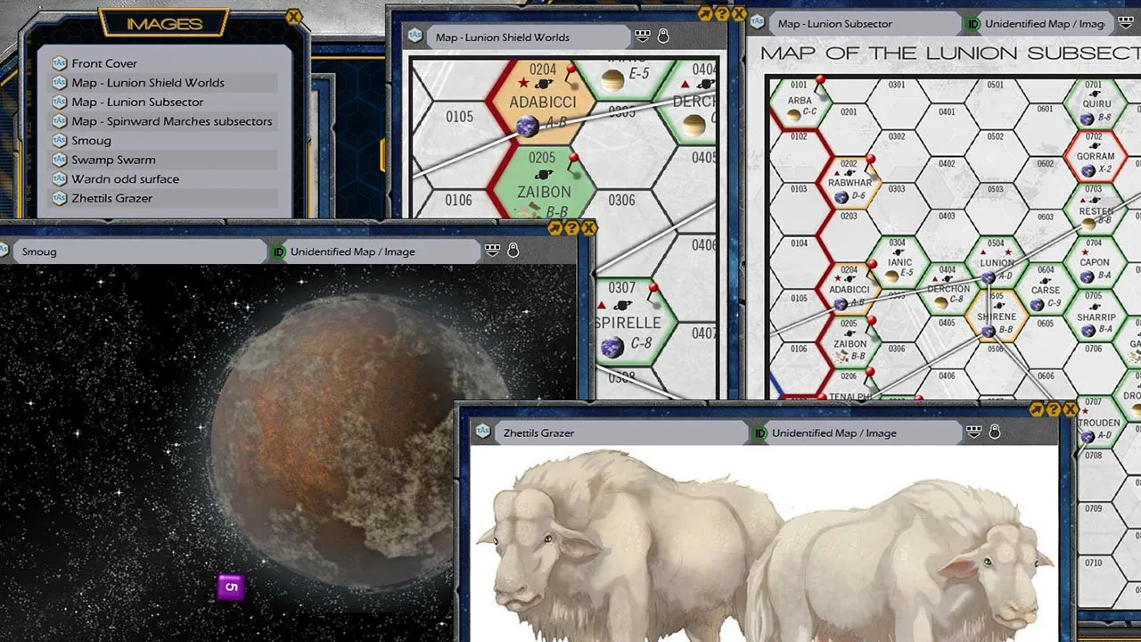 Fantasy Grounds - Spinward Marches 2: The Lunion Shield Worlds Screenshot 2