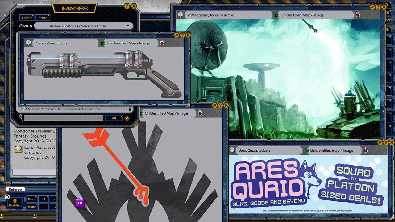 Fantasy Grounds - Referee's Briefing 4: Mercenary Forces Screenshot 2