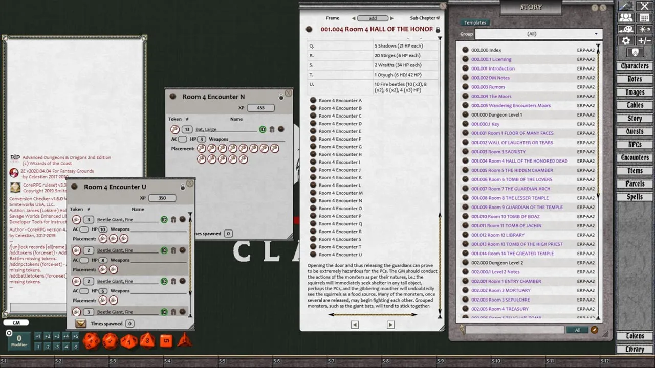 Fantasy Grounds - Advanced Adventures #2: The Red Mausoleum Screenshot 0
