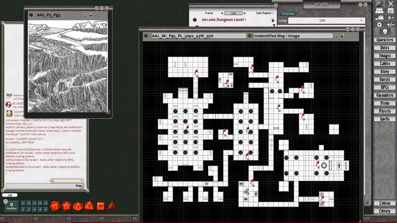 Fantasy Grounds - Advanced Adventures #2: The Red Mausoleum Screenshot 4