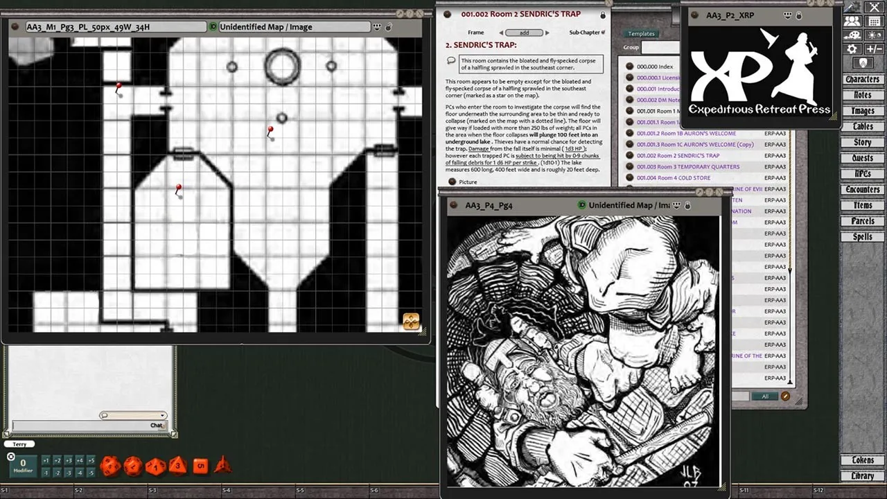 Fantasy Grounds - Advanced Adventures #3: The Curse of the Witch Head Screenshot 3