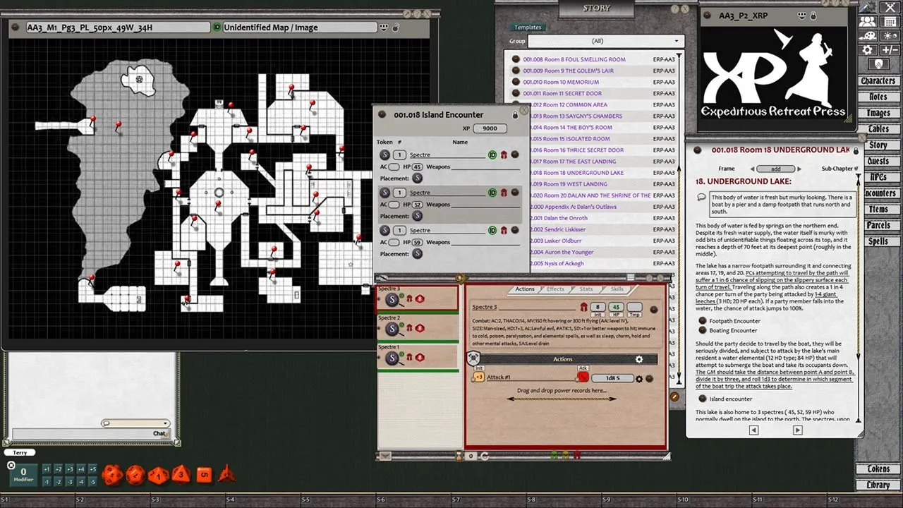 Fantasy Grounds - Advanced Adventures #3: The Curse of the Witch Head Screenshot 4