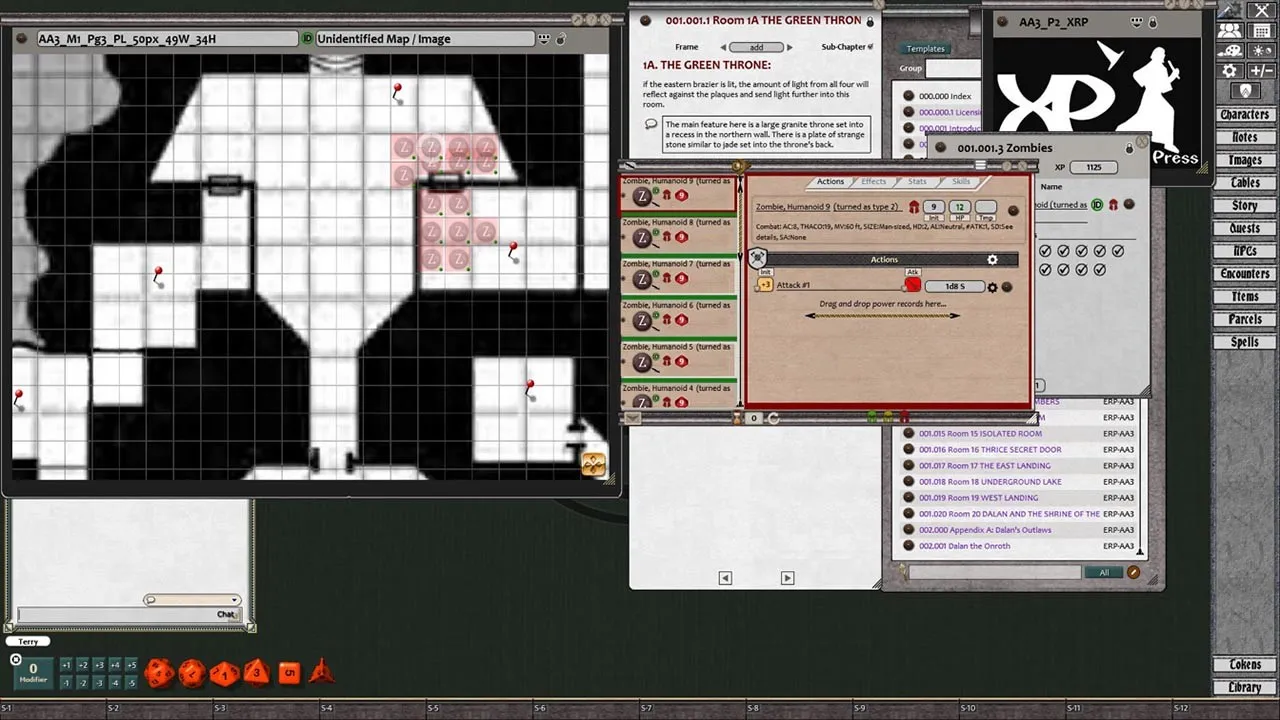 Fantasy Grounds - Advanced Adventures #3: The Curse of the Witch Head Screenshot 2