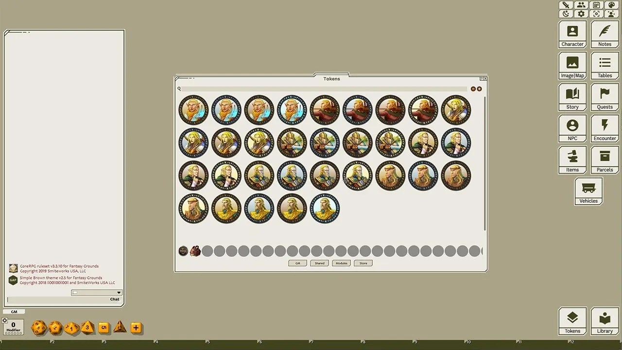 Fantasy Grounds - March of the Elves Screenshot 1