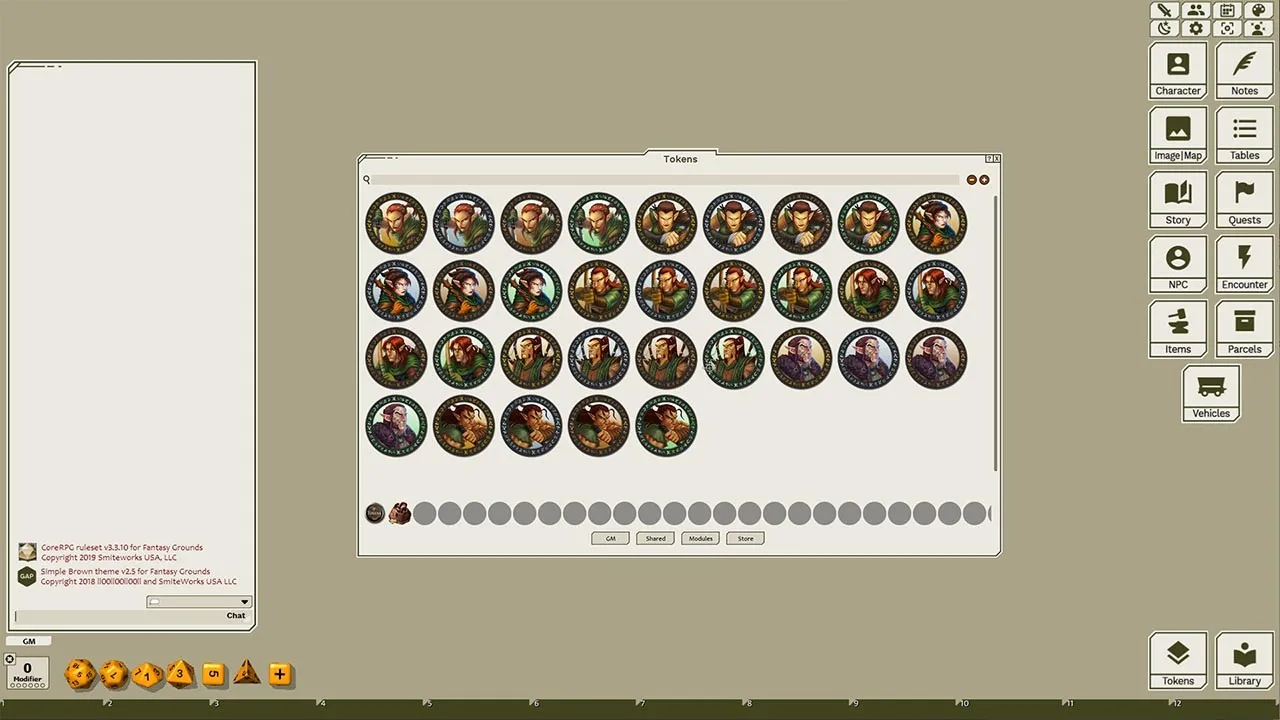 Fantasy Grounds - March of the Elves Screenshot 0