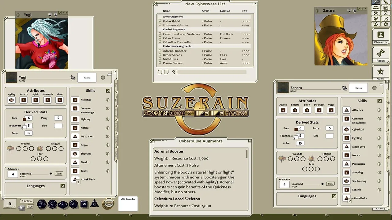 Fantasy Grounds - Gatherall JumpStart Screenshot 0