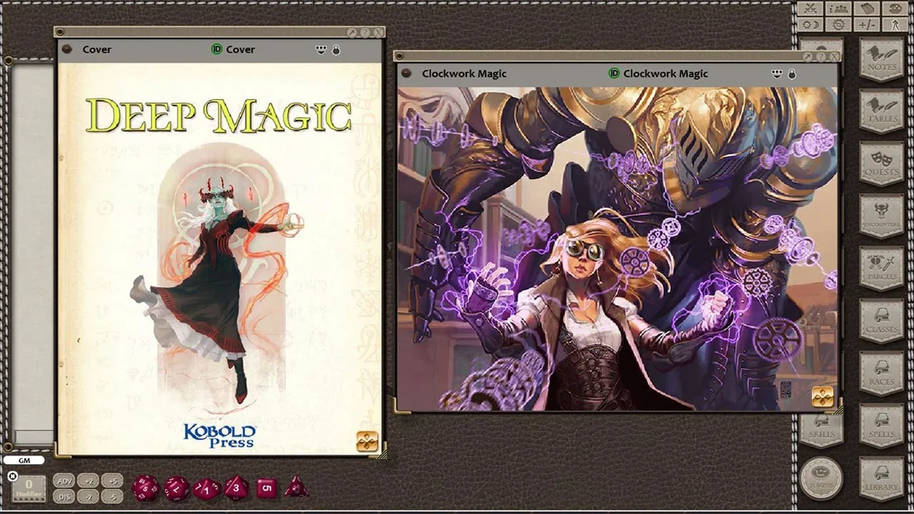 Fantasy Grounds - Deep Magic Screenshot 4
