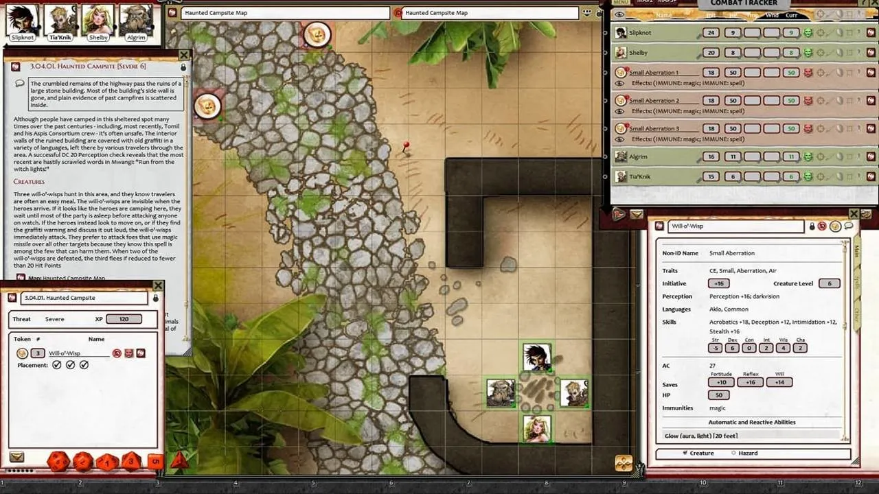 Fantasy Grounds - Pathfinder RPG 2 - Pathfinder Adventure: The Slithering Screenshot 6
