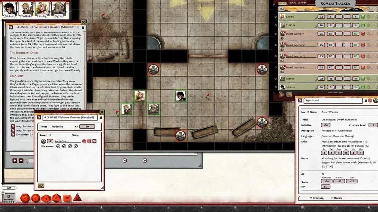 Fantasy Grounds - Pathfinder RPG 2 - Pathfinder Adventure: The Slithering Screenshot 4