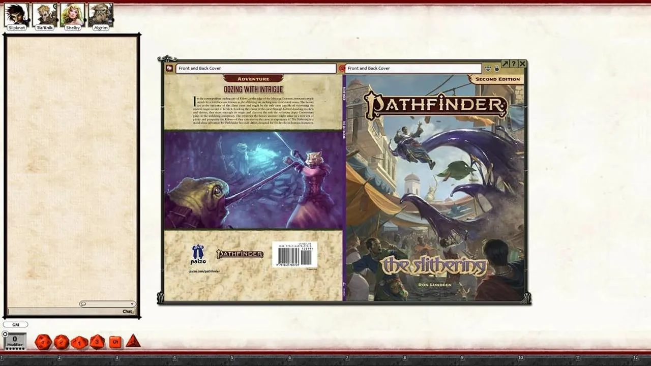 Fantasy Grounds - Pathfinder RPG 2 - Pathfinder Adventure: The Slithering Screenshot 2