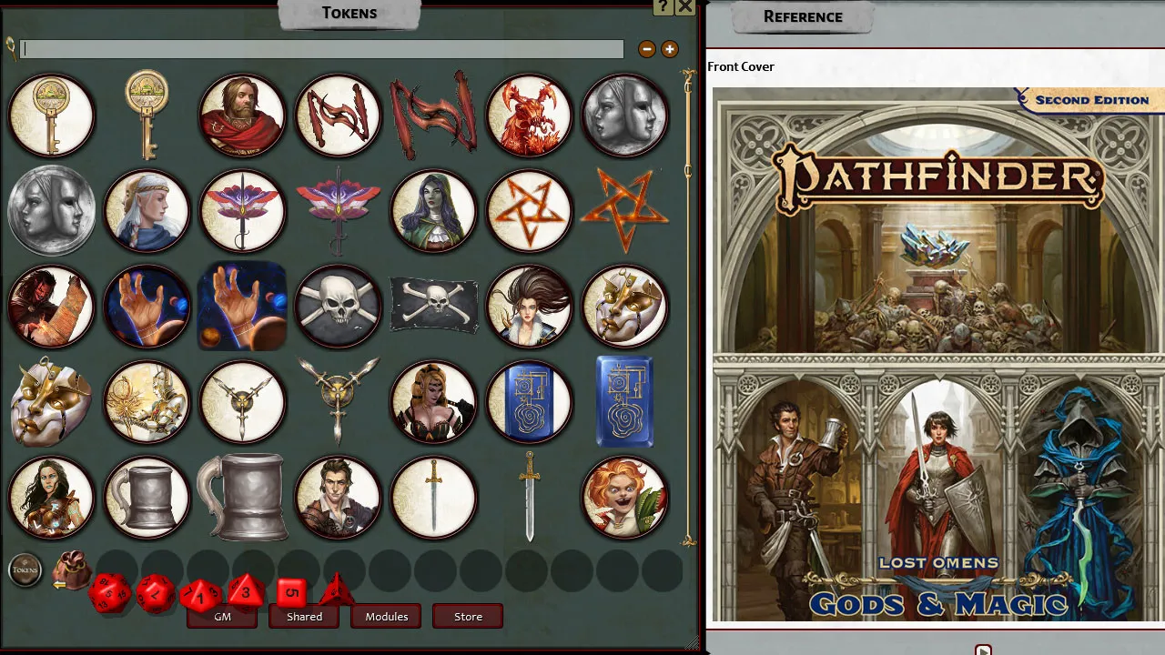 Fantasy Grounds - Pathfinder 2 RPG - Lost Omens: Gods & Magic Screenshot 5