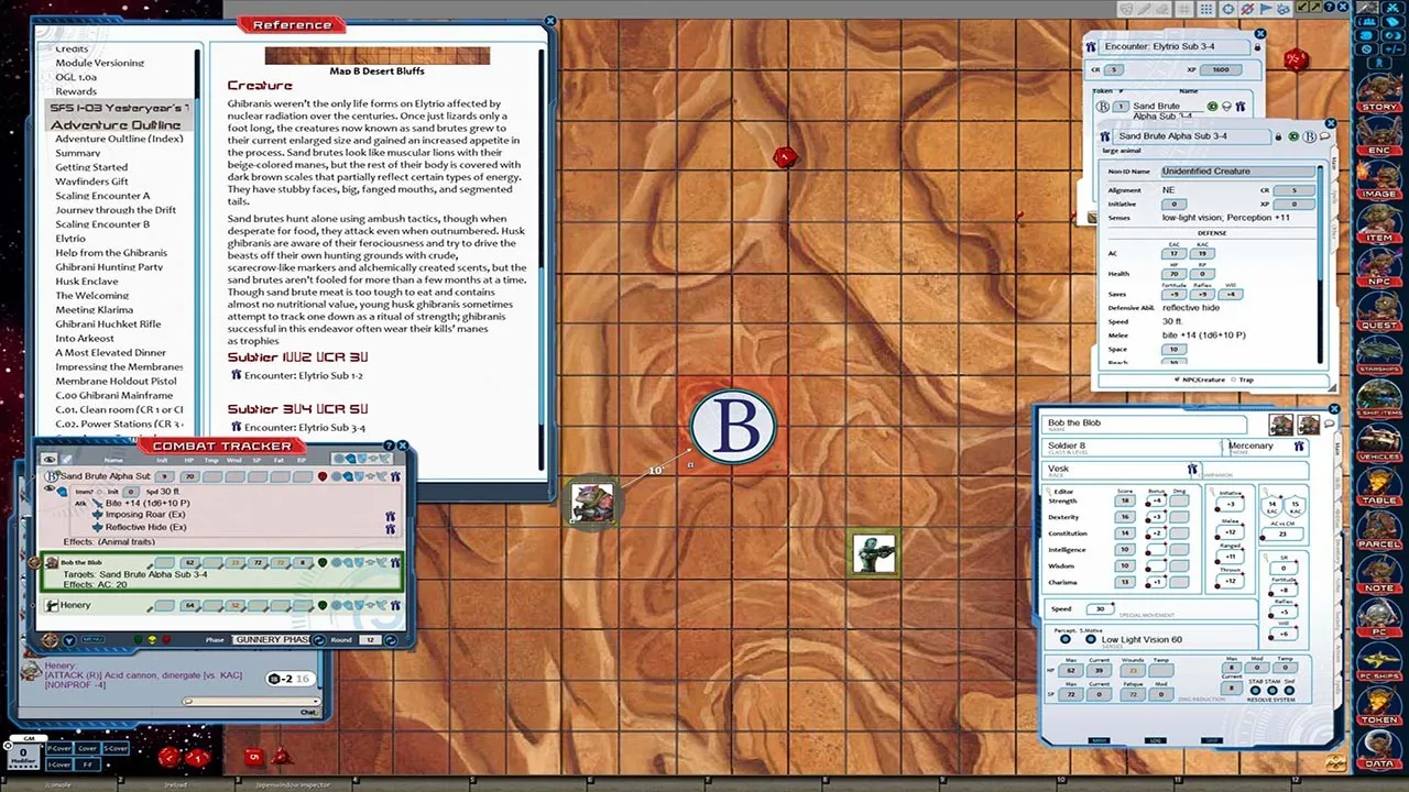Fantasy Grounds - Starfinder RPG - Starfinder Society Scenario #1-03: Yesteryear's Truth Screenshot 3