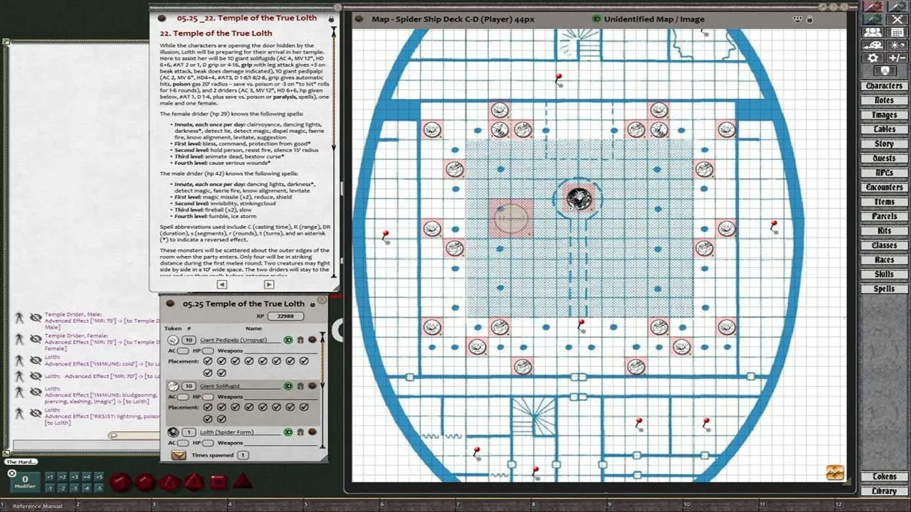 Fantasy Grounds - D&D Classics: Q1 Queen of the Demonweb Pits (1E) Screenshot 5