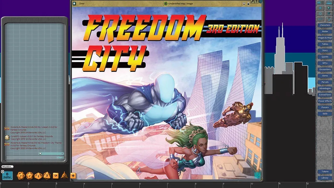 Fantasy Grounds - Freedom City (Third Edition) Screenshot 2