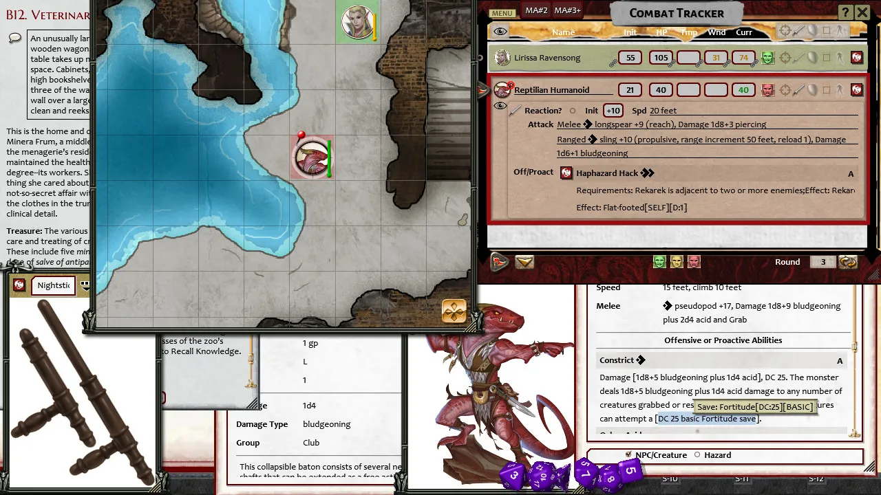Fantasy Grounds - Pathfinder 2 RPG - Agents of Edgewatch AP 1: Devil at the Dreaming Palace Screenshot 3