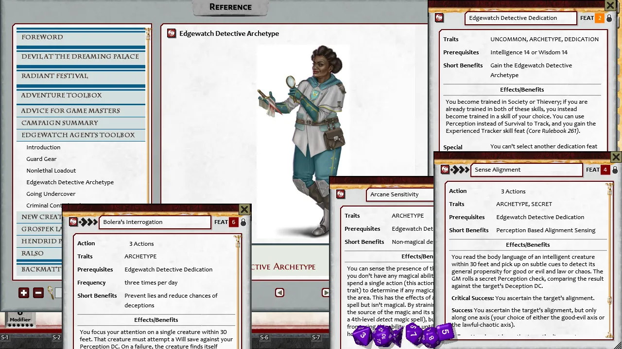 Fantasy Grounds - Pathfinder 2 RPG - Agents of Edgewatch AP 1: Devil at the Dreaming Palace Screenshot 2