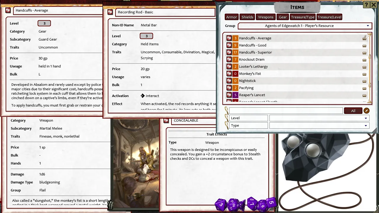 Fantasy Grounds - Pathfinder 2 RPG - Agents of Edgewatch AP 1: Devil at the Dreaming Palace Screenshot 0