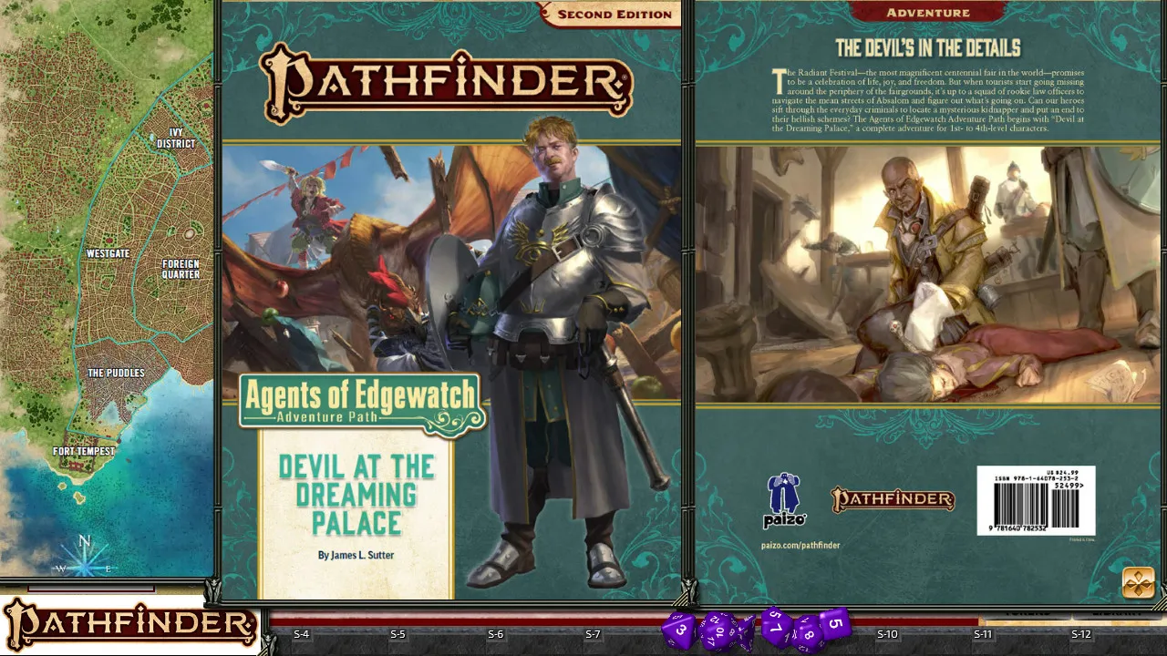 Fantasy Grounds - Pathfinder 2 RPG - Agents of Edgewatch AP 1: Devil at the Dreaming Palace Screenshot 5