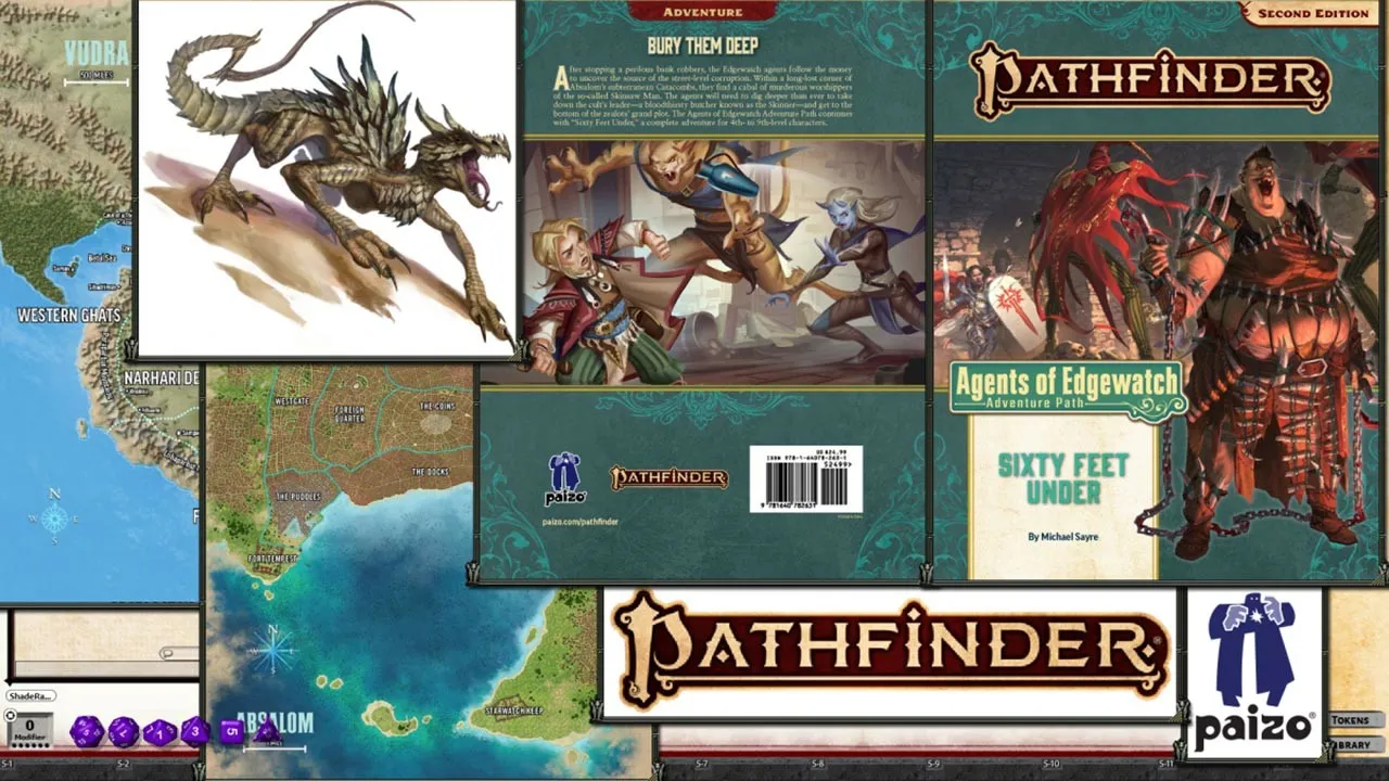 Fantasy Grounds - Pathfinder 2 RPG - Agents of Edgewatch AP 2: Sixty Feet Under Screenshot 5