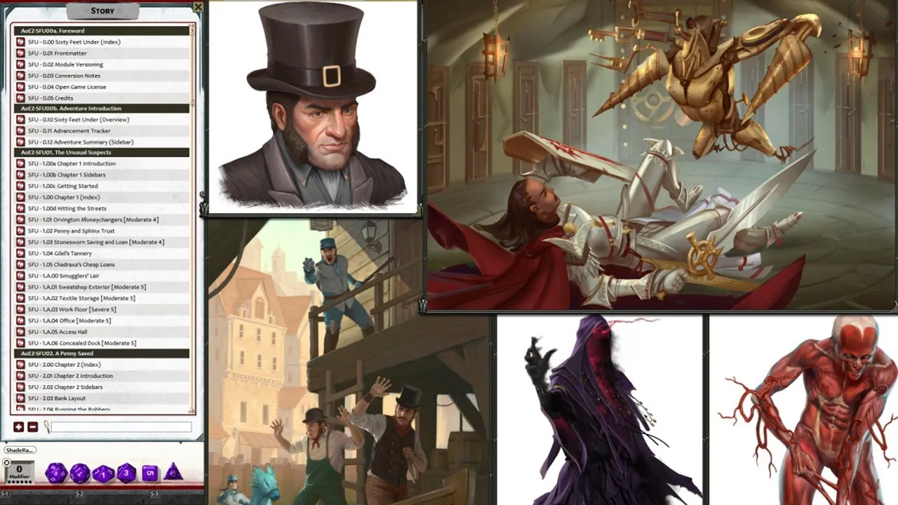 Fantasy Grounds - Pathfinder 2 RPG - Agents of Edgewatch AP 2: Sixty Feet Under Screenshot 2