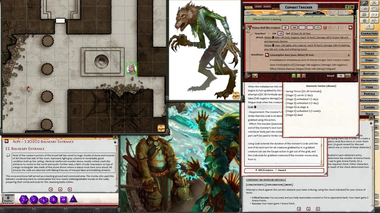 Fantasy Grounds - Pathfinder 2 RPG - Agents of Edgewatch AP 3: All or Nothing Screenshot 4