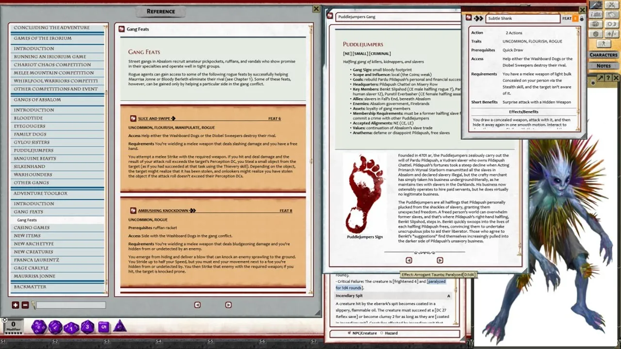 Fantasy Grounds - Pathfinder 2 RPG - Agents of Edgewatch AP 3: All or Nothing Screenshot 1