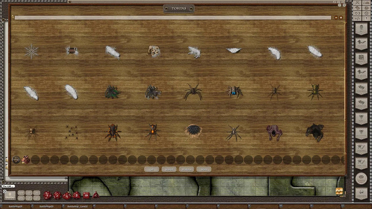 Fantasy Grounds - Devin Night Token Pack 142: Nasty Beasts Screenshot 2