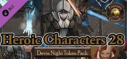 Fantasy Grounds - Devin Night Token Pack 141: Heroic Characters 28