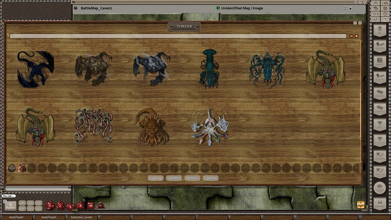 Fantasy Grounds - Devin Night Token Pack 143: Big Nasty Beasts Screenshot 2