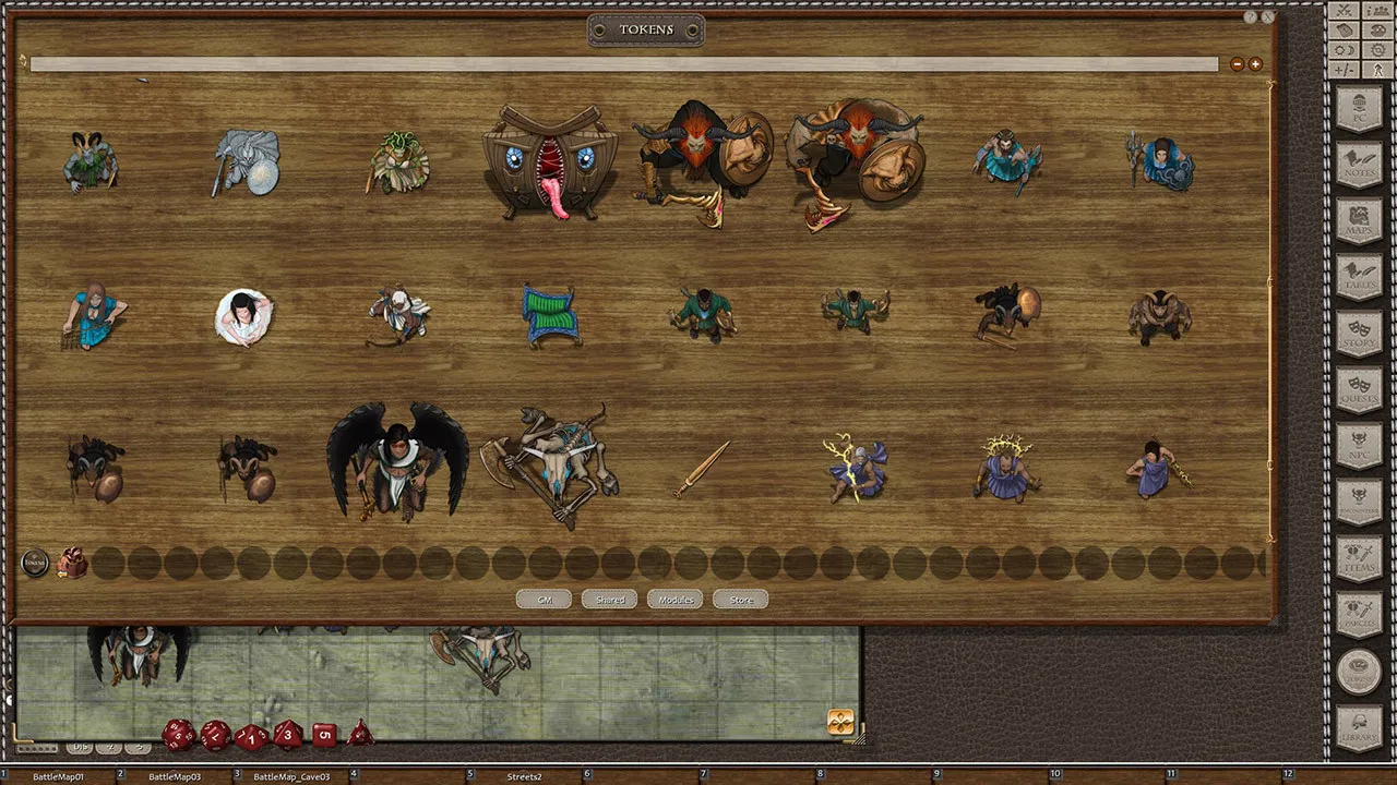 Fantasy Grounds - Devin Night Token Pack 145: Mythological Creatures Screenshot 2