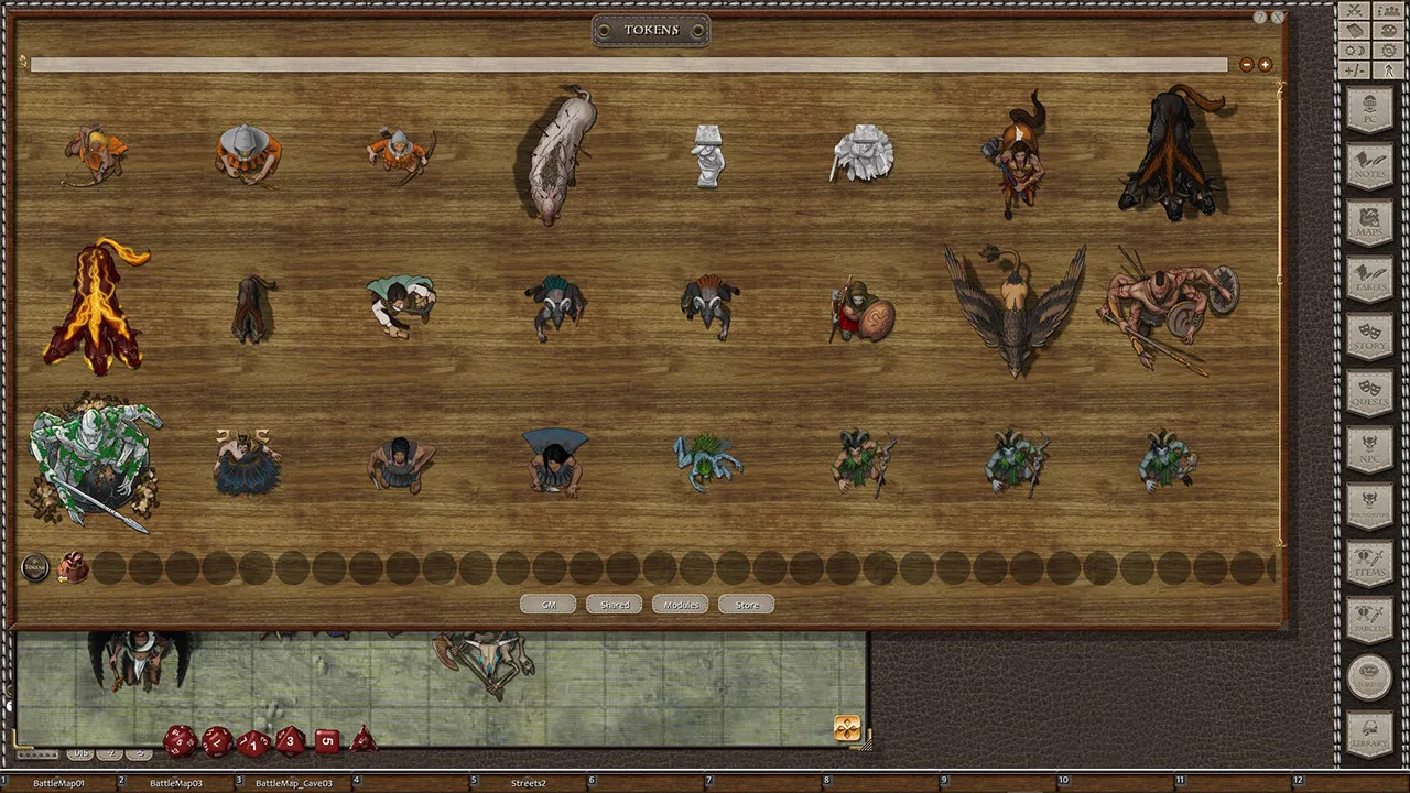 Fantasy Grounds - Devin Night Token Pack 145: Mythological Creatures Screenshot 1