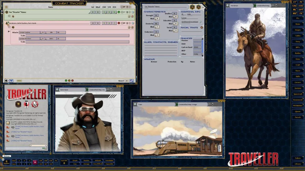 Fantasy Grounds - Reach Adventure 7: The Last Train Out of Rakken-Goll Screenshot 2