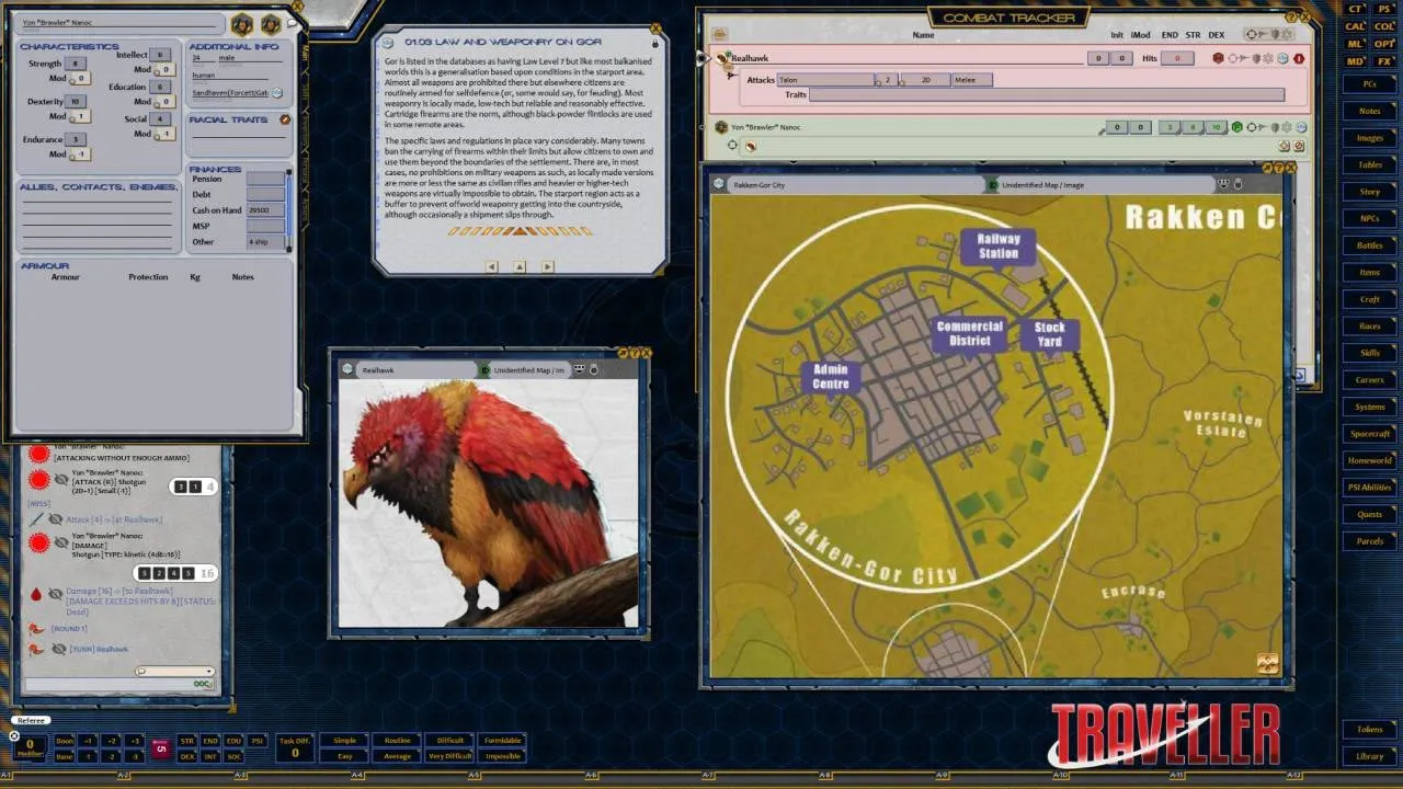 Fantasy Grounds - Reach Adventure 7: The Last Train Out of Rakken-Goll Screenshot 4