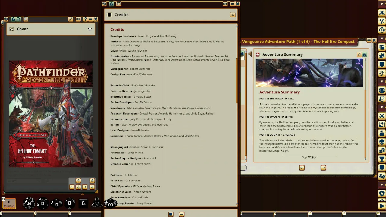 Fantasy Grounds - Pathfinder RPG - Hell's Vengeance AP 1: The Hellfire Compact Screenshot 2