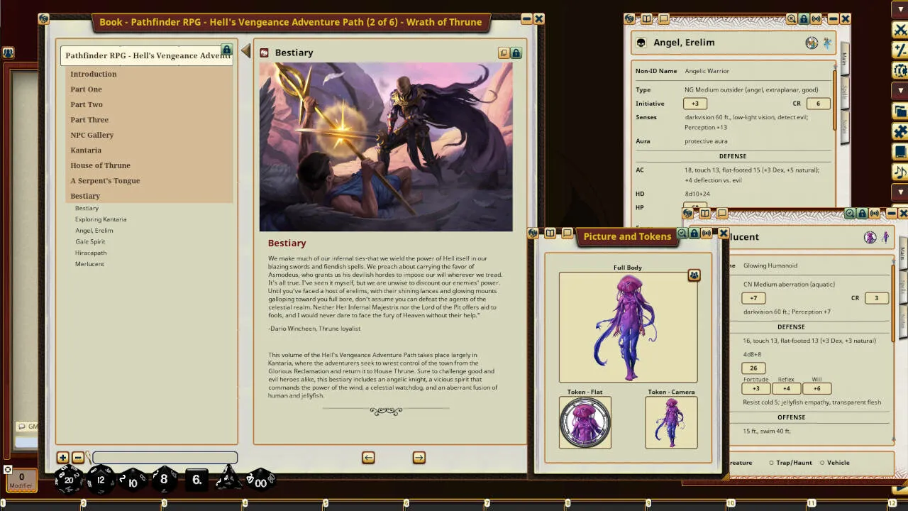 Fantasy Grounds - Pathfinder RPG - Hell's Vengeance AP 2: Wrath of Thrune Screenshot 3
