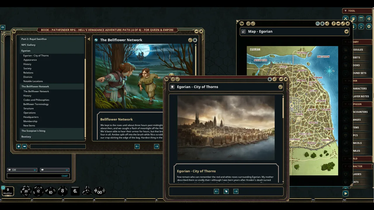 Fantasy Grounds - Pathfinder RPG - Hell's Vengeance AP 4: For Queen & Empire Screenshot 0