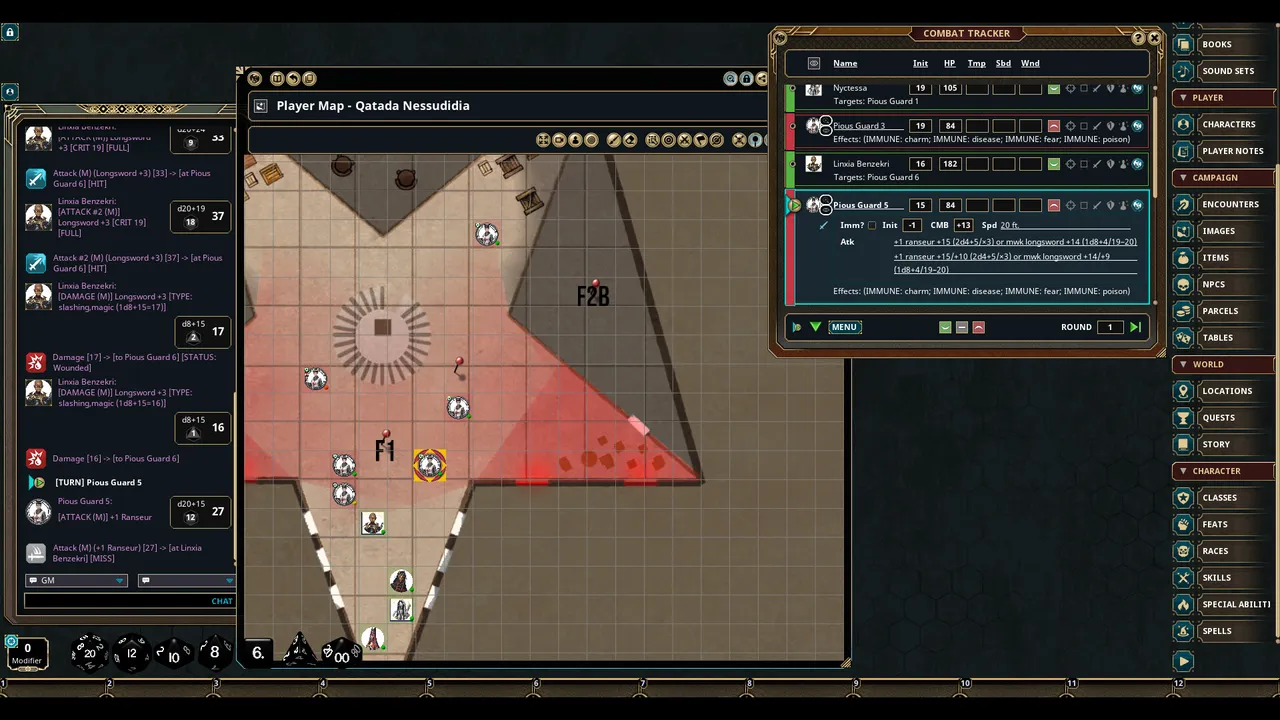 Fantasy Grounds - Pathfinder RPG - Hell's Vengeance AP 6: Hell Comes to Westcrown Screenshot 2