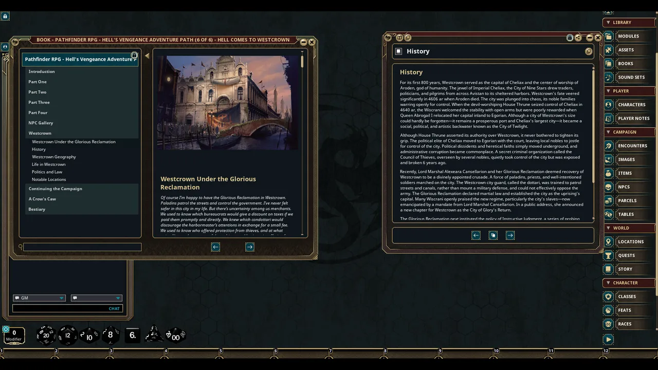 Fantasy Grounds - Pathfinder RPG - Hell's Vengeance AP 6: Hell Comes to Westcrown Screenshot 3