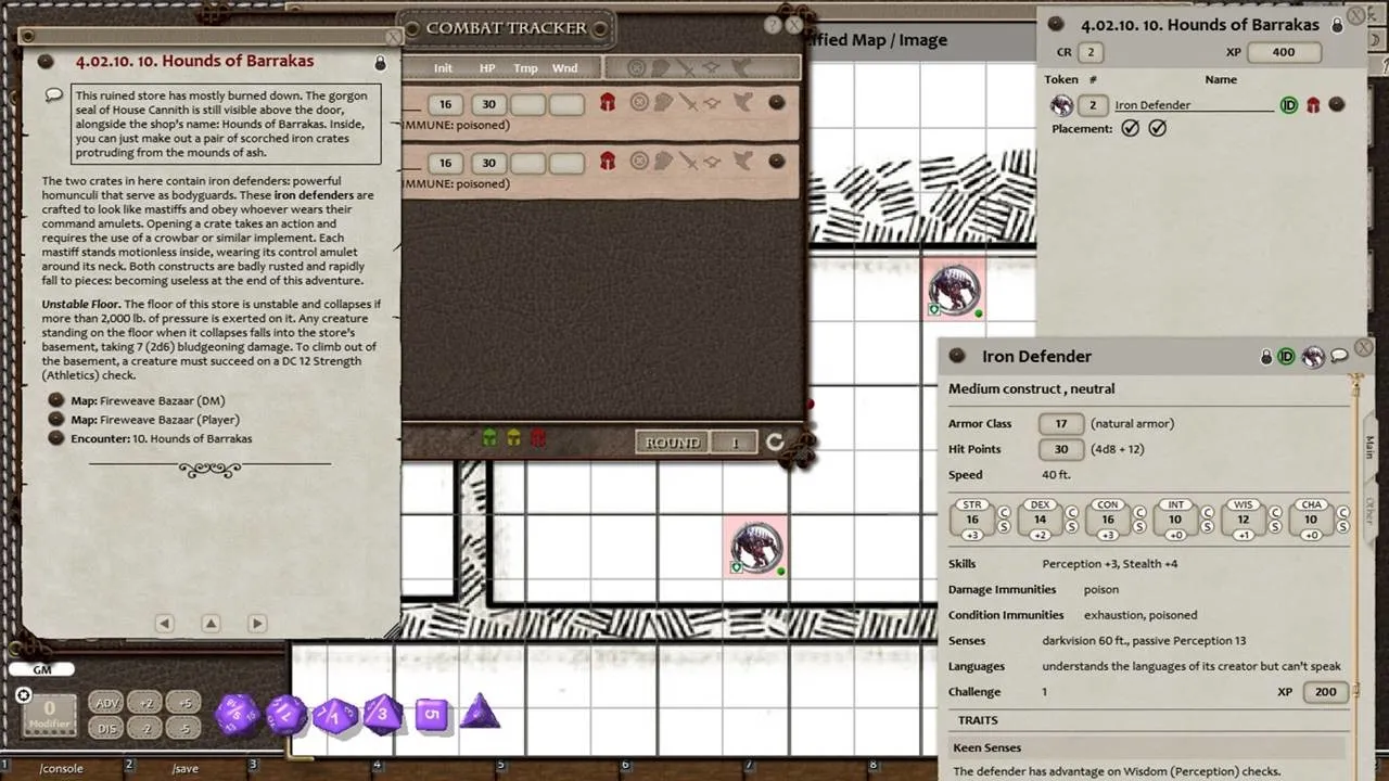 Fantasy Grounds - D&D Adventurers League EB-02 Voice in the Machine Screenshot 3