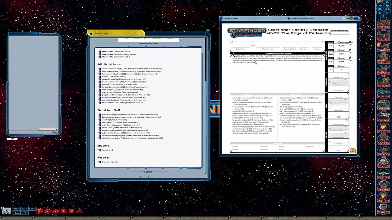 Fantasy Grounds - Starfinder RPG - Starfinder Society Scenario #2-23: The Edge of Cadascon Screenshot 0