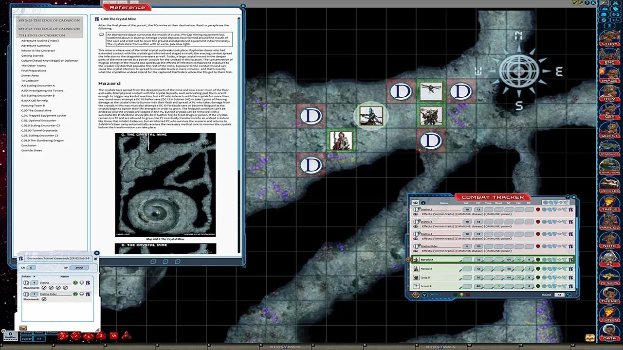 Fantasy Grounds - Starfinder RPG - Starfinder Society Scenario #2-23: The Edge of Cadascon Screenshot 2