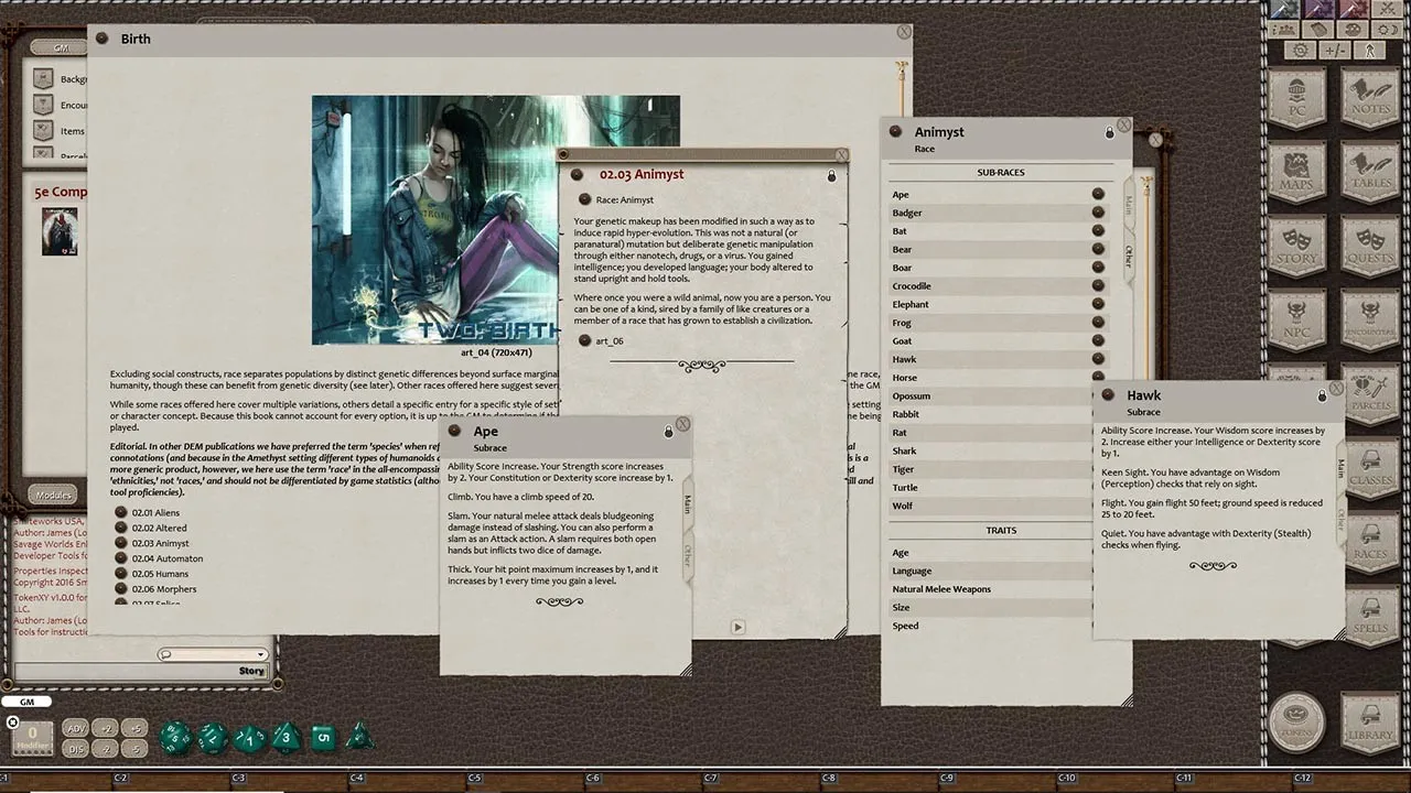 Fantasy Grounds - Ultramodern5 REDUX Screenshot 0