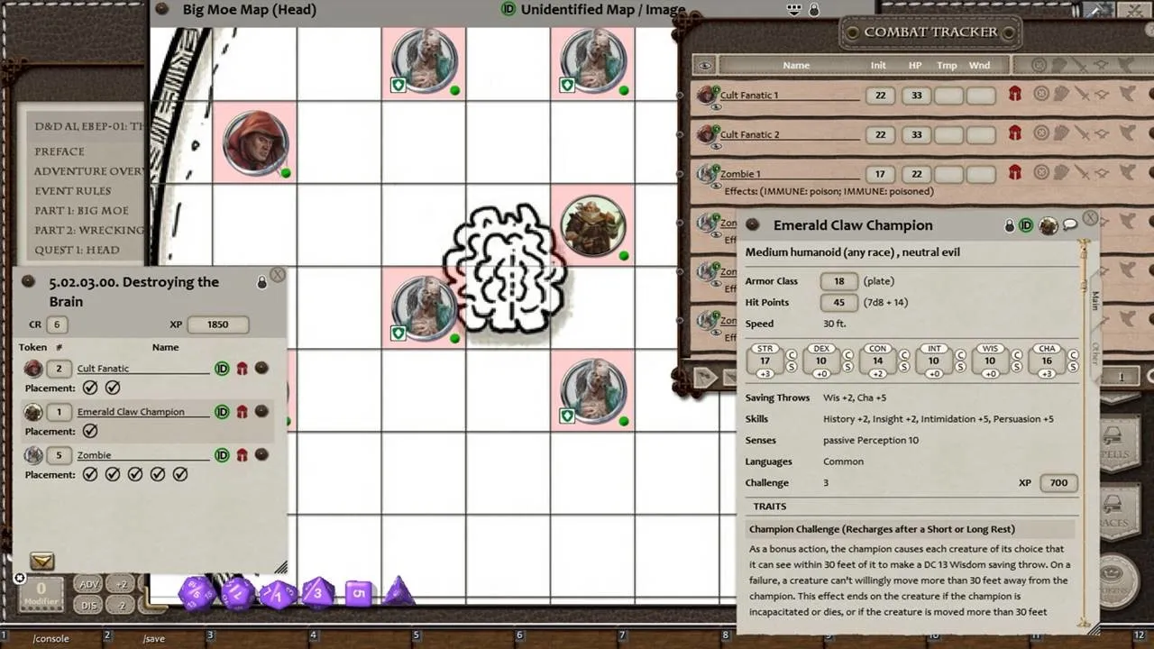 Fantasy Grounds - D&D Adventurers League EB-EP-01 The Iron Titan Screenshot 3