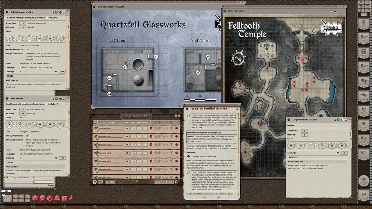 Fantasy Grounds - U01: Dark Days in Stoneholme Screenshot 3