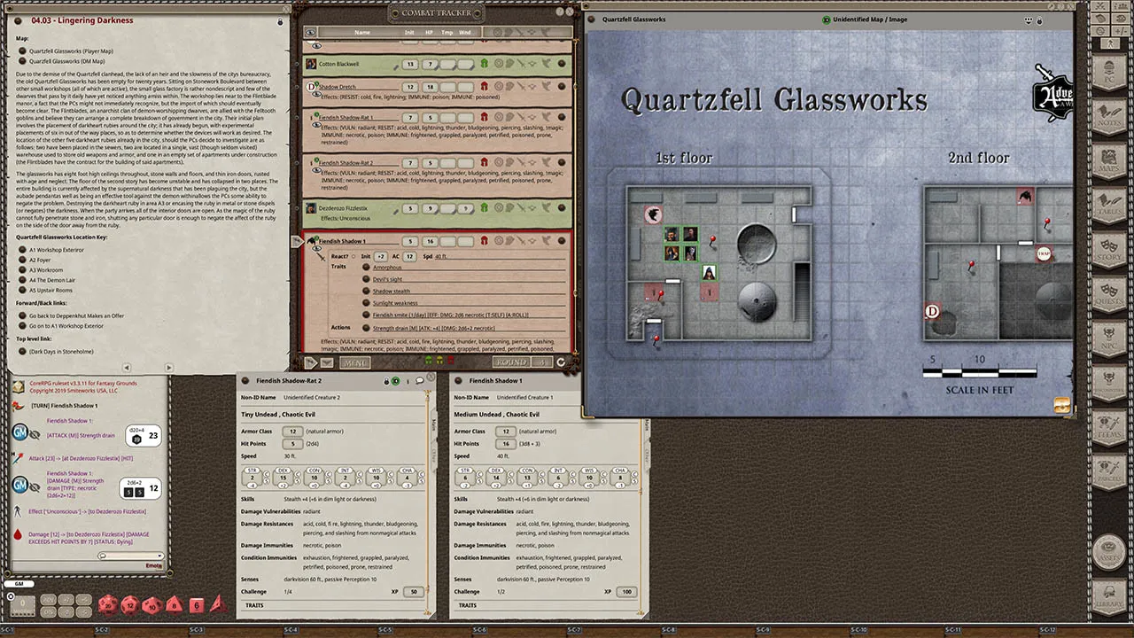 Fantasy Grounds - U01: Dark Days in Stoneholme Screenshot 4