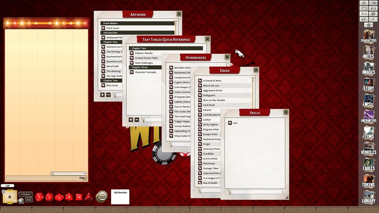 Fantasy Grounds - Wiseguys Screenshot 0