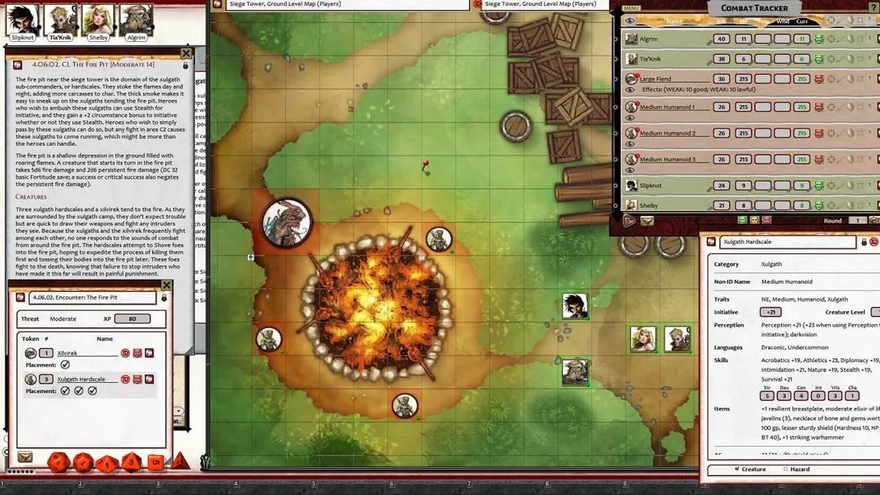 Fantasy Grounds - Pathfinder 2 RPG - Extinction Curse AP 4: Siege of the Dinosaurs Screenshot 5