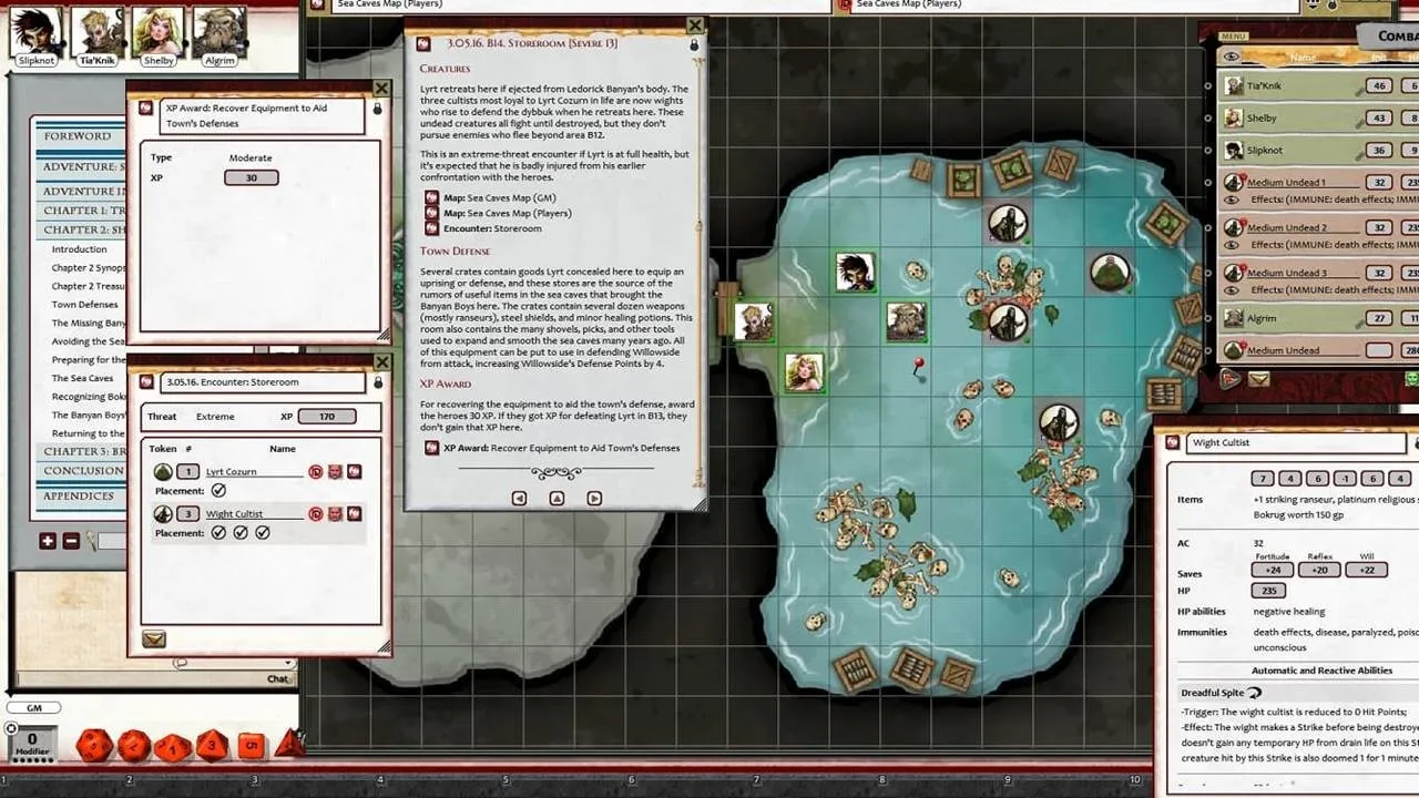 Fantasy Grounds - Pathfinder 2 RPG - Extinction Curse AP 4: Siege of the Dinosaurs Screenshot 4