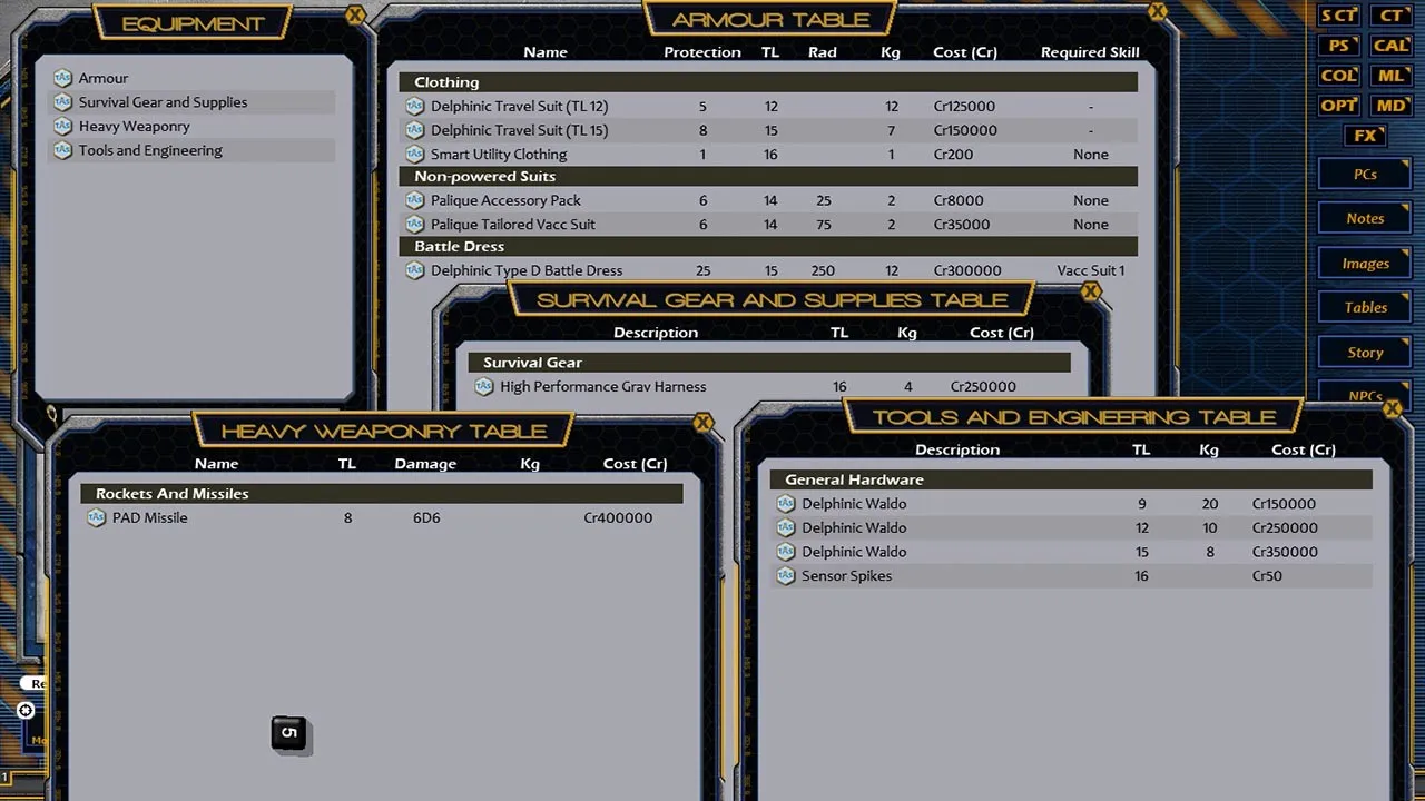 Fantasy Grounds - Behind the Claw Screenshot 2