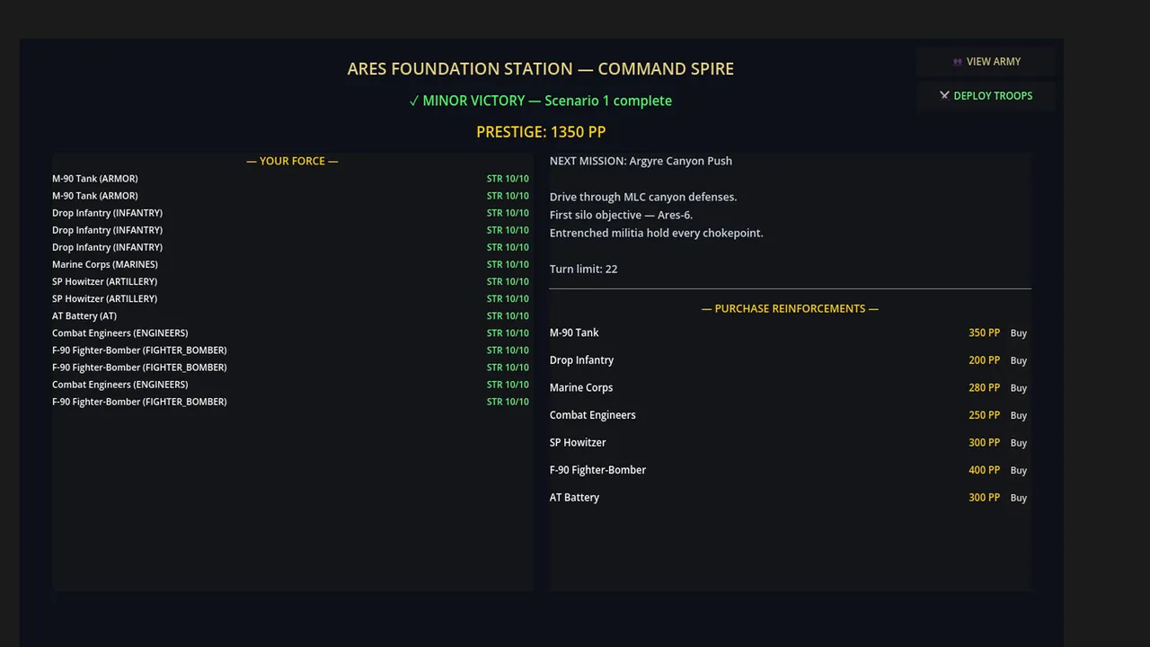 Red Reconquest Screenshot 2